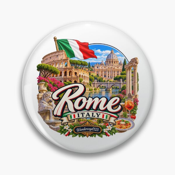 Artikelvorschau, Rom Italien – Kolosseum Petersdom & Ewige Stadt Vintage Design entworfen und verkauft von Wandervogel123.