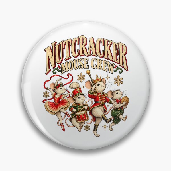 Item preview, Nutcracker Mouse Crew Ballet Vintage Christmas Holiday Mice designed and sold by EmmaSchaffer1.