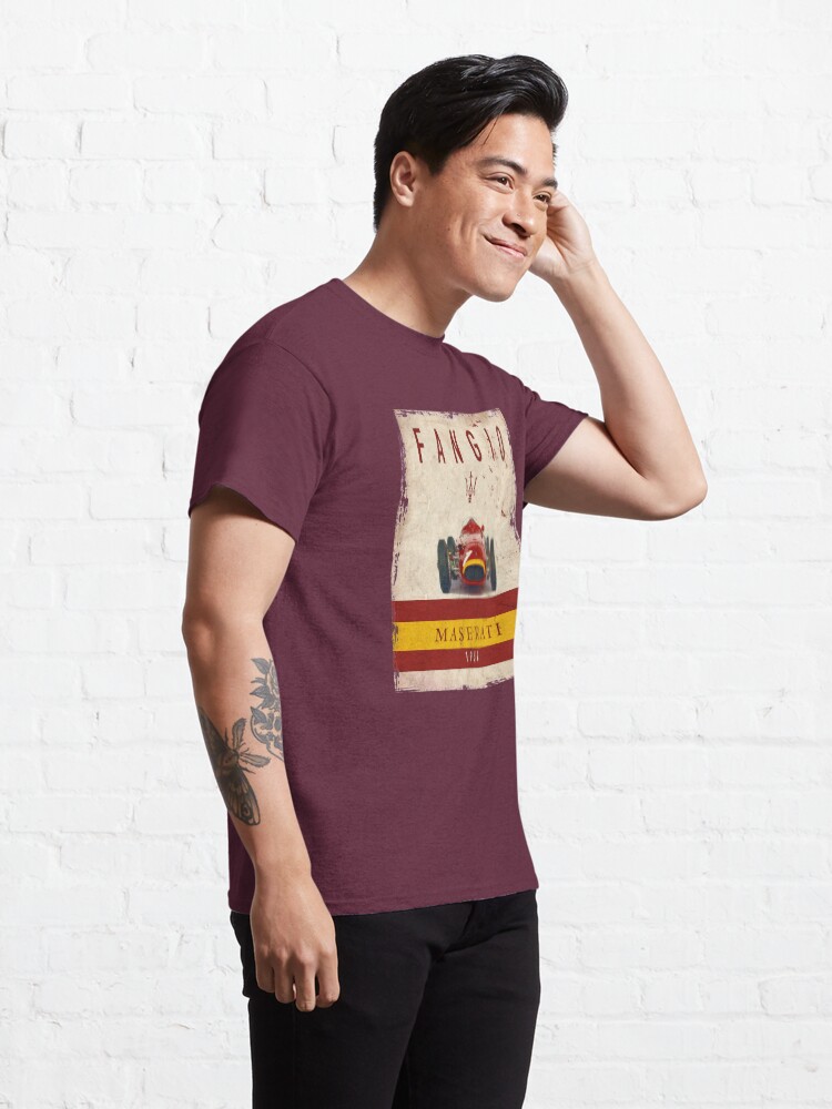 Alternate view of Fangio Maserati Classic T-Shirt