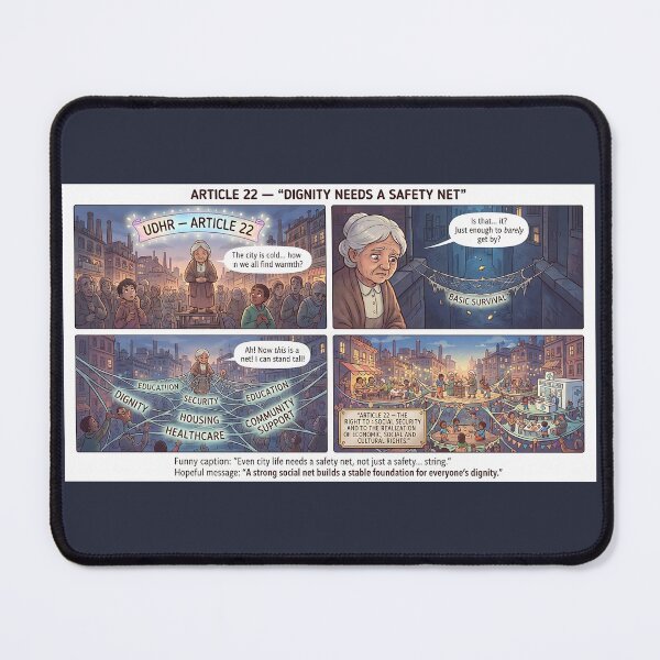 Item preview, Social security, dignity and a strong safety net designed and sold by Mianku | Für das Leben.