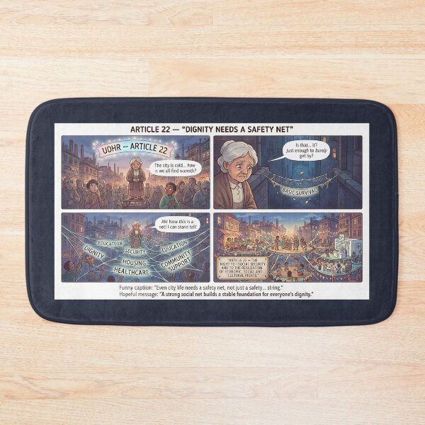 Item preview, Social security, dignity and a strong safety net designed and sold by Mianku | Für das Leben.