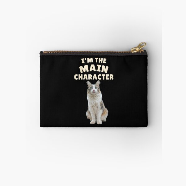 Item preview, I'm the Main Character – Funny Cat designed and sold by MB-CatPrints.