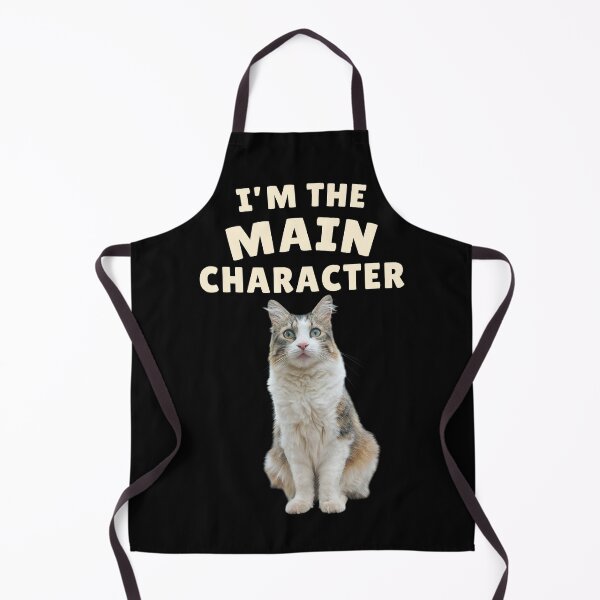 Item preview, I'm the Main Character – Funny Cat designed and sold by MB-CatPrints.
