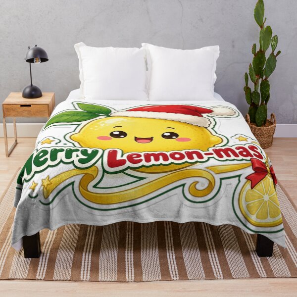 Artikelvorschau, Lemon Christmas Merry Lemon-mas Gift entworfen und verkauft von Soft Merch.