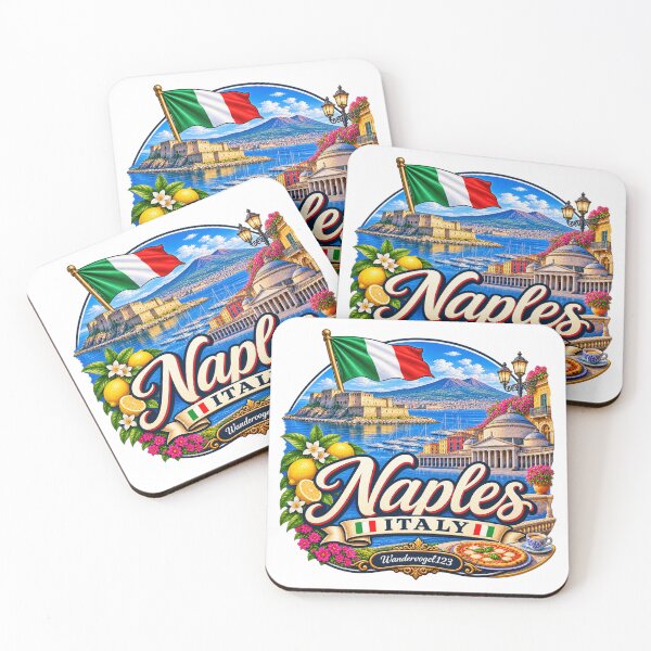 Item preview, Naples, Italy – Vesuvius, Castel dell’Ovo & Italian Dolce Vita designed and sold by Wandervogel123.