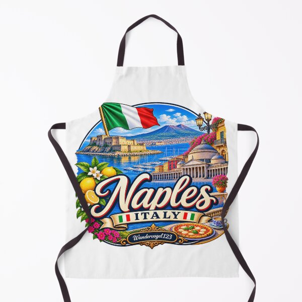 Item preview, Naples, Italy – Vesuvius, Castel dell’Ovo & Italian Dolce Vita designed and sold by Wandervogel123.