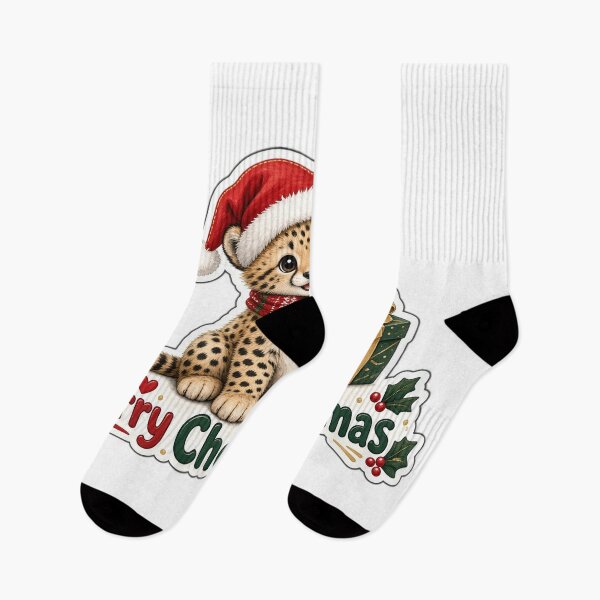 Item preview, Cheetah Christmas Merry Cheetah-mas Gift designed and sold by Soft Merch.