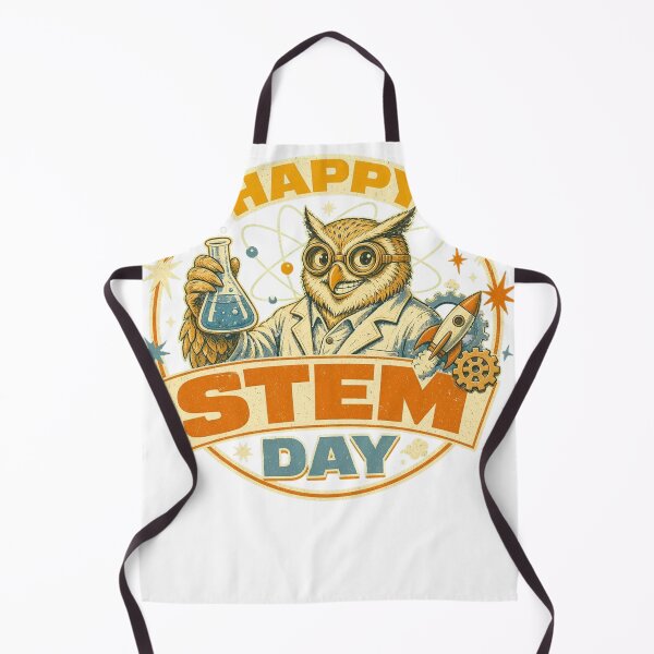 Item preview, Happy STEM Day Science Teacher Engineering Gift designed and sold by HappyVibration.