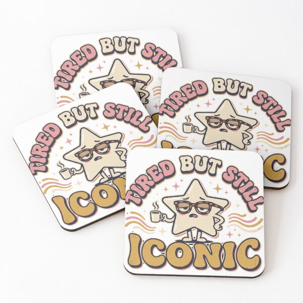 Item preview, Tired but still iconic designed and sold by DigitalDreamStudio.