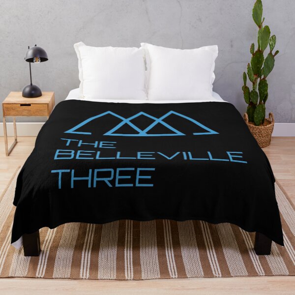 Item preview, The Belleville Three - Detroit Techno Pioneers Minimalist Tee designed and sold by THE MODA STEREO.
