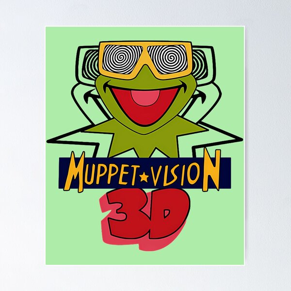 Aperçu de l'œuvre Kermit Muppet Vision 3D créée et vendue par LuciousFung.