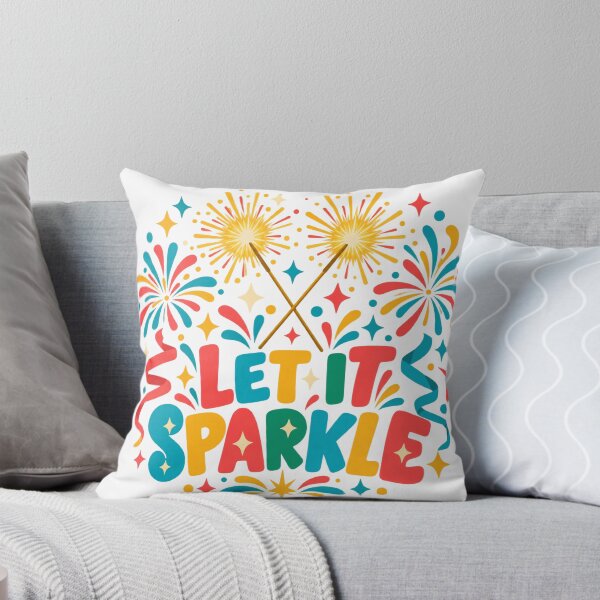 Item preview, Let It Sparkle - Bright New Year Illustration designed and sold by The198X.