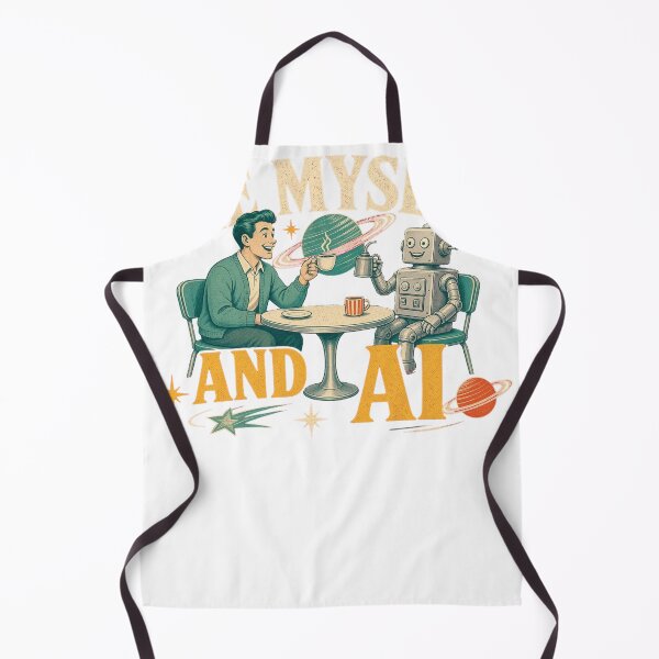 Aperçu de l'œuvre Me Myself And AI Funny Tech Programmer Gift créée et vendue par HappyVibration.
