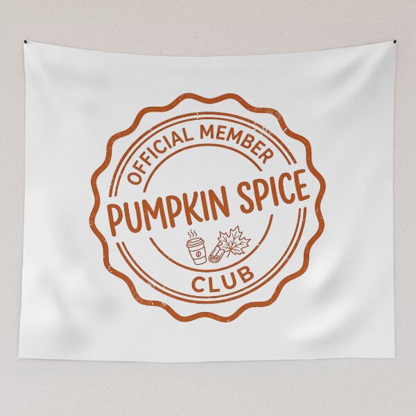 Item preview, Pumpkin Spice Club Official Member Stamp designed and sold by Stamped_Style.