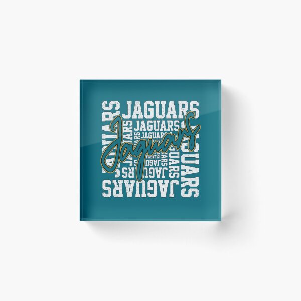Item preview, Vintage Jaguars Script Distressed Football Spirit designed and sold by Floral Vintage.