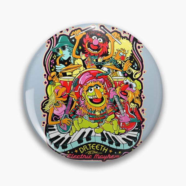 Artikelvorschau, Teeth And The Electric Mayhem Contour entworfen und verkauft von LuciousFung.
