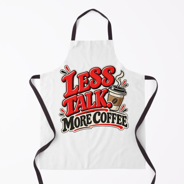 Item preview, Less Talk More Coffee – Funny Coffee Lover Saying designed and sold by Pali's shop.