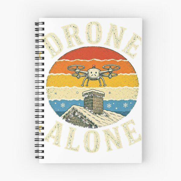 Item preview, Drone Alone Funny Drone Pilot FPV Gift designed and sold by HappyVibration.