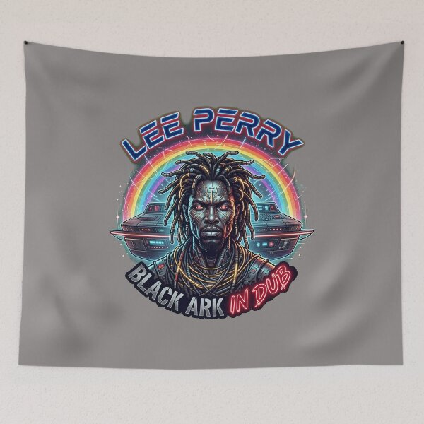 Item preview, Lee Perry Black Ark In Dub Collage Tribute Shirt-86 designed and sold by MATTGRIMBL.