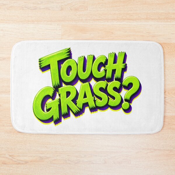 Item preview, TOUCH GRASS? designed and sold by zakvisuals.