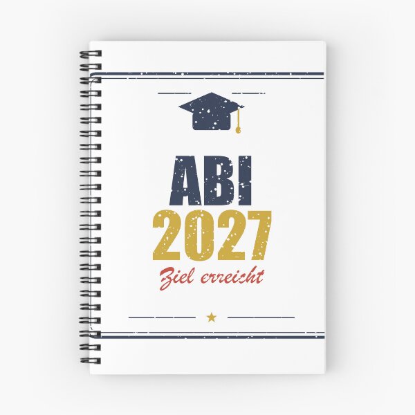 Item preview, Abi 2027 – Ziel erreicht designed and sold by SpruchwerkShop.