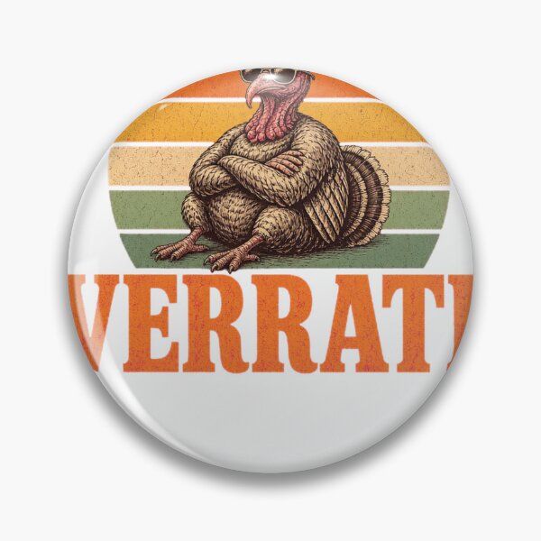 Item preview, Turkey Is Overrated Funny Thanksgiving Dinner Humor designed and sold by HappyVibration.