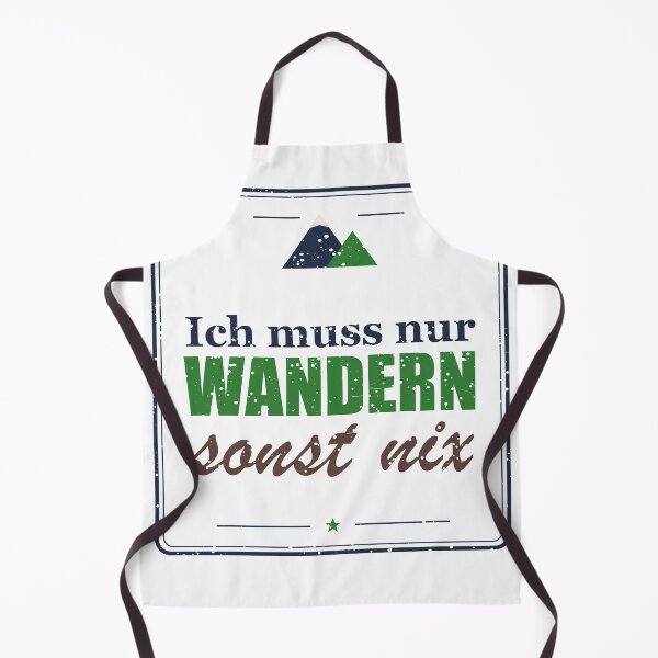 Item preview, Ich muss nur wandern, sonst nix designed and sold by SpruchwerkShop.