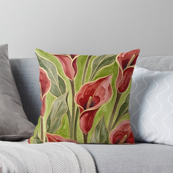 Item preview, Red Calla Lillies  designed and sold by GraphicsClub.