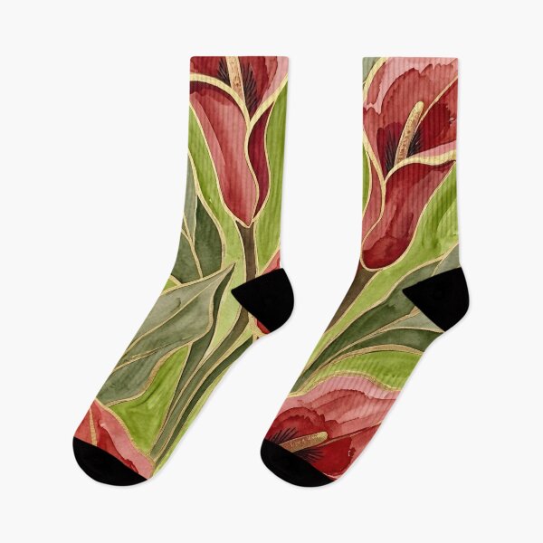 Item preview, Red Calla Lillies  designed and sold by GraphicsClub.