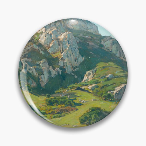 Item preview, Where Nature's God Hath Wrought by William Wendt designed and sold by TheRetroArtRoom.