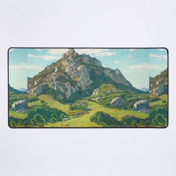 Item preview, Where Nature's God Hath Wrought by William Wendt designed and sold by TheRetroArtRoom.
