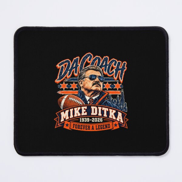 Item preview, Mike Ditka Memorial designed and sold by HorribleToybox.