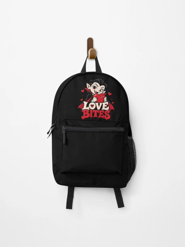 Thumbnail 1 of 3, Backpack, Love Bites designed and sold by JamesSpring.