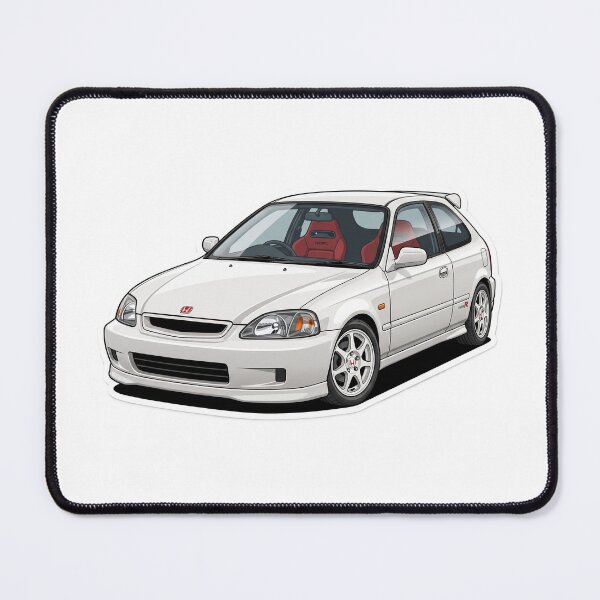 Item preview, 1997 Championship White Honda Civic Type R EK9 JDM Sticker designed and sold by Fixnovaguide.