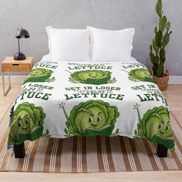 Item preview, Get in Loser We’re Learning About Lettuce – Funny Gardening & Plant Lover Design designed and sold by CutieGalore.