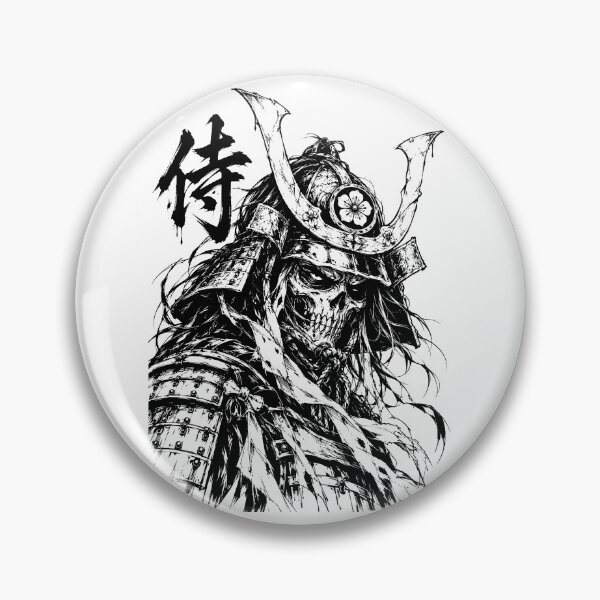Item preview, Undead Samurai in Ink and Shadow designed and sold by bapupa.