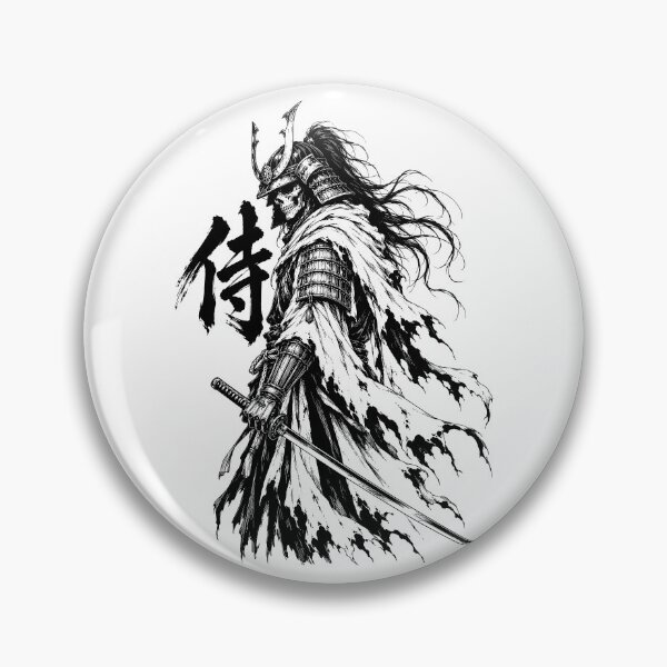 Item preview, Undead Samurai with Flowing Cloak designed and sold by bapupa.