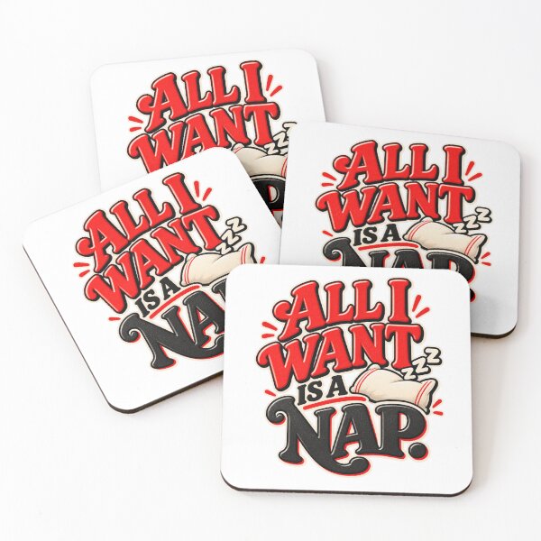 Item preview, All I Want Is a Nap – Funny Sleep Lover Quote designed and sold by Pali's shop.