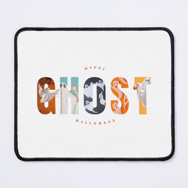 Item preview, Cute Spooky Halloween Ghost Party Collage Typography designed and sold by LoviqueLab.