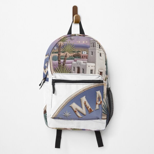 Item preview, Marfa Texas USA Desert Town Courthouse Sunset Embroidered Patch Sticker designed and sold by Imaginarium of Chaos falcon88 .