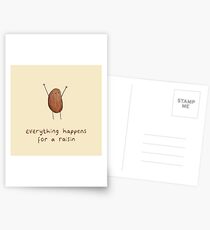Everything Happens for a Raisin Postcards