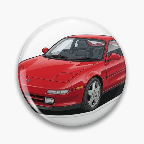 Item preview, 1994 Crimson Red Toyota MR2 Turbo SW20 JDM Sticker designed and sold by Fixnovaguide.