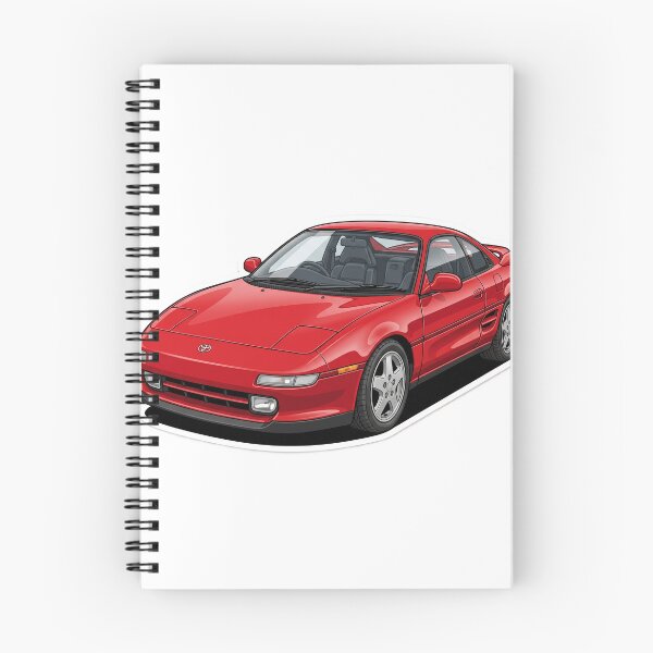 Item preview, 1994 Crimson Red Toyota MR2 Turbo SW20 JDM Sticker designed and sold by Fixnovaguide.