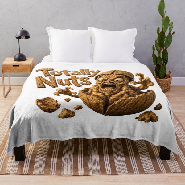 Item preview, Totally Nuts Scary Walnut Monster Funny Horror Food Art designed and sold by HorrorWorldWeb.