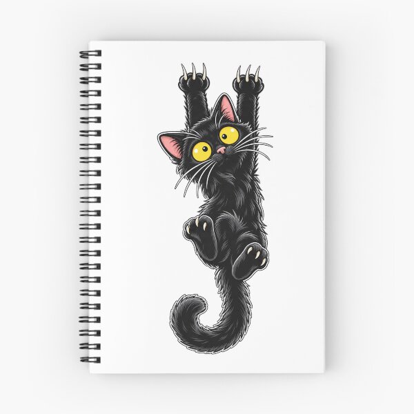 Item preview, Hanging Black Cat Cute Claws Kitten designed and sold by justinhmorton.