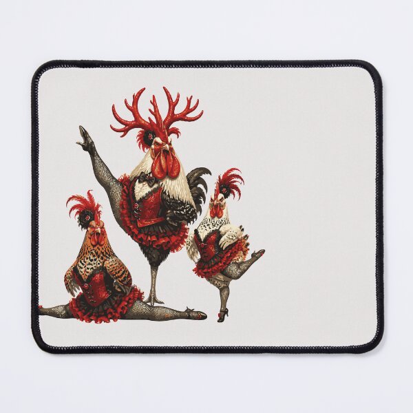 Item preview, The Farmyard Follies Three French-Hens designed and sold by taiche.