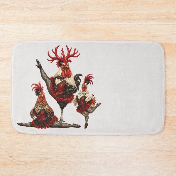 Item preview, The Farmyard Follies Three French-Hens designed and sold by taiche.