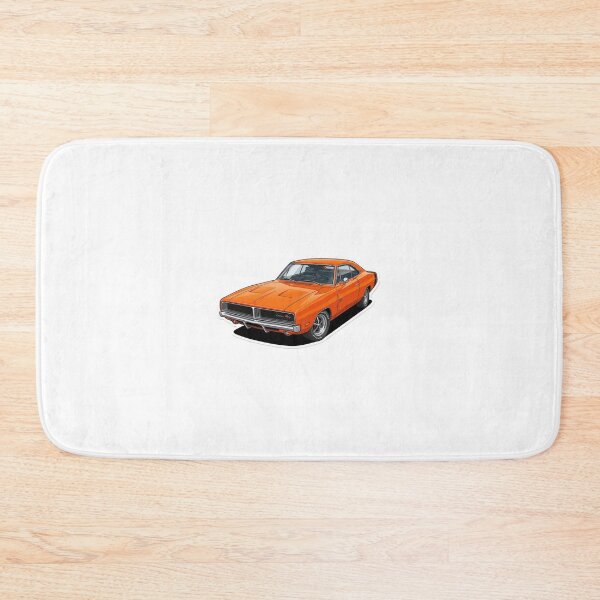Item preview, 1969 Go Mango Dodge Charger R/T Classic Muscle Car Sticker designed and sold by Fixnovaguide.