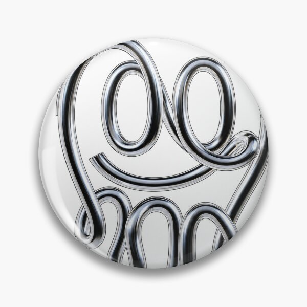 Item preview, Chrome Melt Face | Liquid Metal Abstract Art designed and sold by rigelcreation.