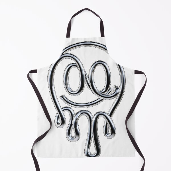 Item preview, Chrome Melt Face | Liquid Metal Abstract Art designed and sold by rigelcreation.